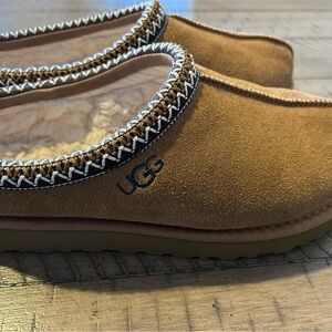 UGG Brown Suede Slippers